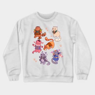 Baldurs Cats 3 Crewneck Sweatshirt